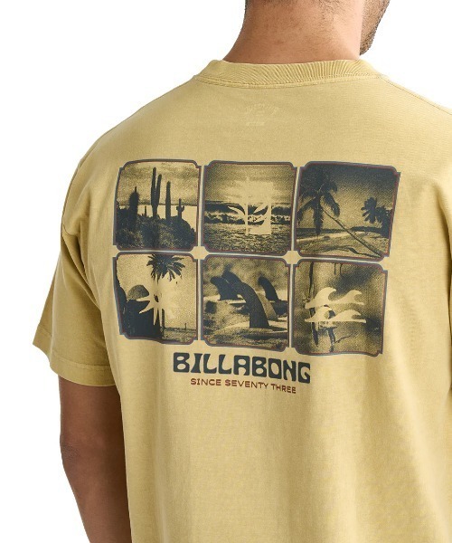BILLABONG(ビラボン)の「BILLABONG メンズ WINDOW Tシャツ 【2025年夏モデル】/ビラボン半袖バックプリントTシャツ(Tシャツ/カットソー・メンズ・グリーン系その他/イエロー系その他/ブラック・LARGE/MEDIUM/X-LARGE)」の14枚目の写真
