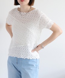 cepo（セポ）の「レースシャーリングカットソー（Tシャツ/カットソー）」