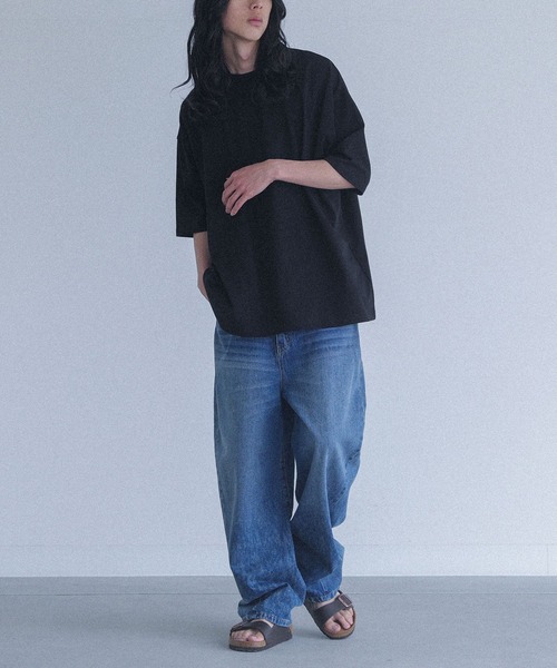 フラワー刺繍半袖Tシャツ』（Tシャツ/カットソー）｜MDR