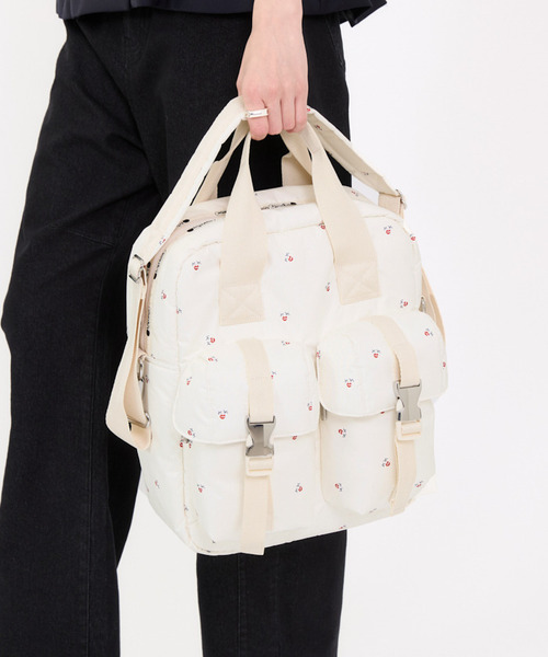 PUFFY 2WAY BAG ハミングリップス（トートバッグ）｜LeSportsac