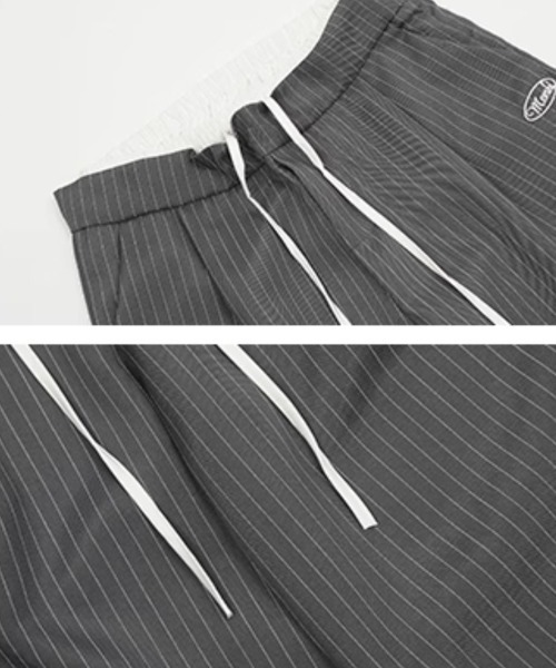 VIVID LADY（ビビッドレディー）の「ダブル ウエスト ワイドパンツ スラックス（その他パンツ・レディース・グレー・SMALL/MEDIUM/LARGE）」の17枚目の写真