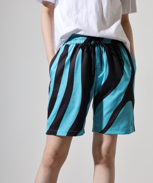 fcrb レオパード　ショートパンツ Zebra Leopard Print Shorts / ゼブラ レオパード柄ショート