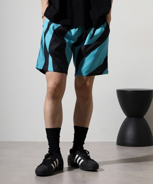 Zebra Leopard Print Shorts / ゼブラ レオパード柄ショート