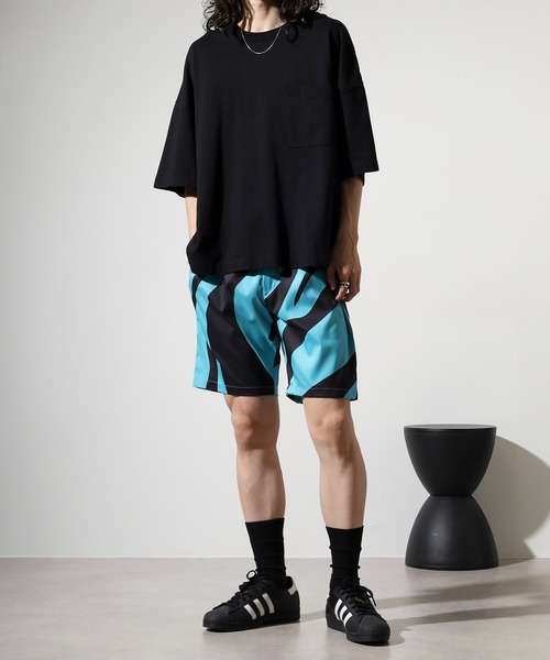 Zebra Leopard Print Shorts / ゼブラ レオパード柄ショート