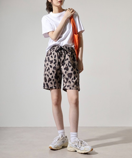 EVOLUTION(エボリューション)の「Zebra Leopard Print Shorts / ゼブラ レオパード柄ショートパンツ unisex(その他パンツ・メンズ・ミント/ホワイト/ブラック系1/ブラック/ホワイト系1/ベージュ系1・M/L)」の11枚目の写真