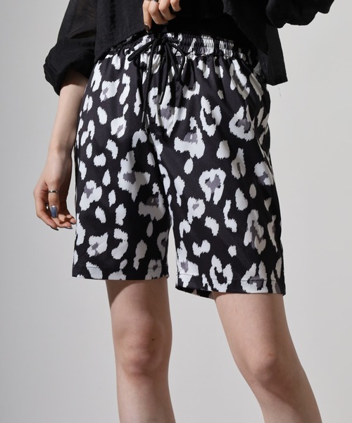 EVOLUTION(エボリューション)の「Zebra Leopard Print Shorts / ゼブラ レオパード柄ショートパンツ unisex(その他パンツ・メンズ・ミント/ホワイト/ブラック系1/ブラック/ホワイト系1/ベージュ系1・M/L)」の12枚目の写真