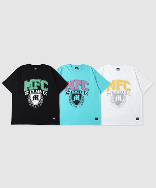 MFC STORE(エムエフシーストア)の「MFC STORE COLLEGE LOGO S/S TEE(Tシャツ/カットソー・メンズ・ターコイズブルー系/ブラック/ホワイト・S/M/L/XL/XS/XXL)」の11枚目の写真