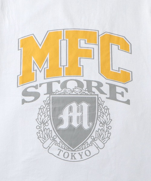 MFC STORE(エムエフシーストア)の「MFC STORE COLLEGE LOGO S/S TEE(Tシャツ/カットソー・メンズ・ターコイズブルー系/ブラック/ホワイト・S/M/L/XL/XS/XXL)」の14枚目の写真