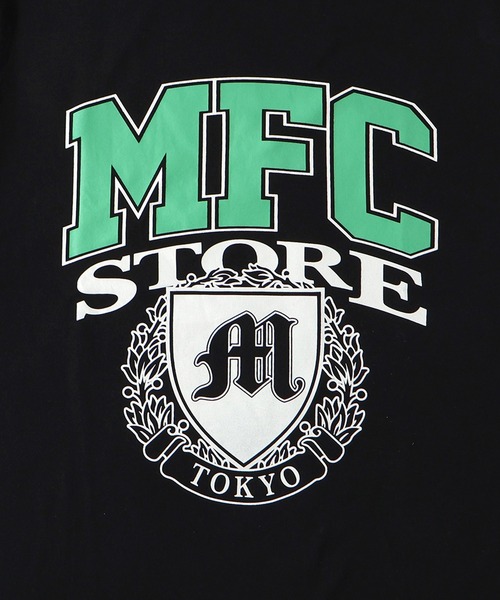 MFC STORE(エムエフシーストア)の「MFC STORE COLLEGE LOGO S/S TEE(Tシャツ/カットソー・メンズ・ターコイズブルー系/ブラック/ホワイト・S/M/L/XL/XS/XXL)」の5枚目の写真