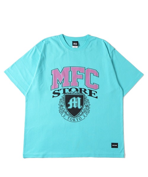 MFC STORE(エムエフシーストア)の「MFC STORE COLLEGE LOGO S/S TEE(Tシャツ/カットソー・メンズ・ターコイズブルー系/ブラック/ホワイト・S/M/L/XL/XS/XXL)」の7枚目の写真