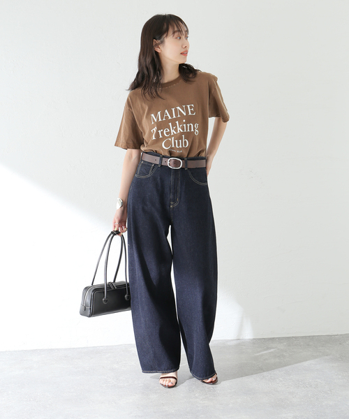 tシャツ 「追加2」「MAINE」ピグメントTシャツ レディース CITYSHOP tシャツ 「THE MOOD」リンガーTEE2 レディース