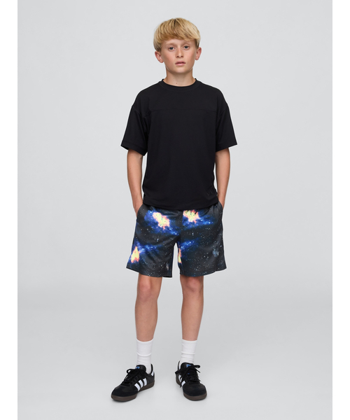 GAP（ギャップ）の「Gapfit 6インチ リサイクル メッシュ イージーショートパンツ（その他パンツ・キッズ・ブラック系その他/マルチ・160cm/120cm/150cm/140cm/130cm/110cm）」の3枚目の写真