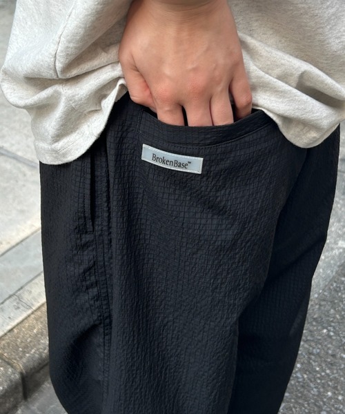 BROKENBASE ボードラインチェックパンツ ボーダーラインチェックパンツ（その他パンツ）｜BROKEN BASE