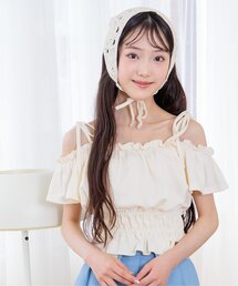 algy（アルジー）の「カップ付きデザイントップス（Tシャツ/カットソー・キッズ）」