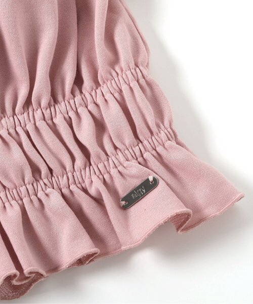 algy(アルジー)の「カップ付きデザイントップス(Tシャツ/カットソー・キッズ・グレー/ピンク/アイボリー・XX-SMALL/X-SMALL/MEDIUM/SMALL)」の17枚目の写真