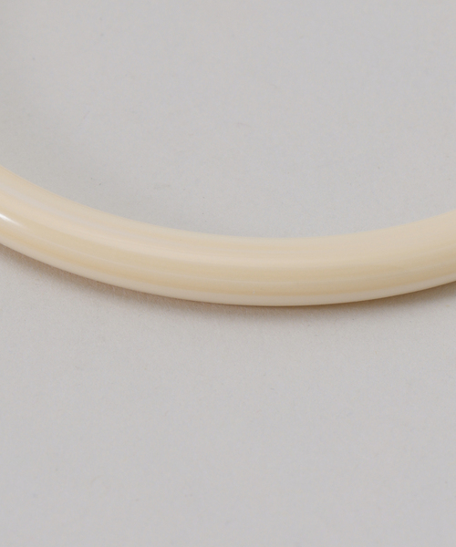 Noble（ノーブル）の「WAEKURA/ワエクラ バングル（バングル/リストバンド・レディース・アイボリー/ブラウン・FREE）」の7枚目の写真
