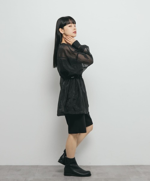 KBF / ケービーエフ シアードロストカラーレスシャツ KBF｜シアードロストカラーレスシャツ | Rakuten Fashion(楽天