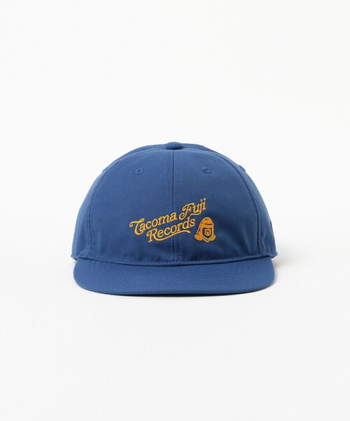 TACOMA FUJI RECORDS(タコマフジレコード)の「TACOMA FUJI RECORDS / TACOMA FUJI SCRIPT LOGO CAP ’25 designed by Shuntaro Watanabe(キャップ・メンズ・ブルー・ONE SIZE)」の3枚目の写真