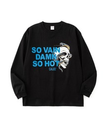 CALEE（キャリー）の「SNAKE SKULL LOGO DROP L/S TEE ＜EXCLUSIVE＞（Tシャツ/カットソー）」