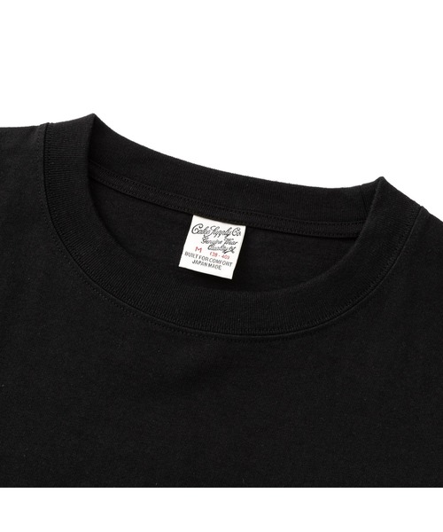 CALEE（キャリー）の「SNAKE SKULL LOGO DROP L/S TEE ＜EXCLUSIVE＞（Tシャツ/カットソー・メンズ・ブラック×ブルー・MEDIUM/LARGE/X-LARGE/XX-LARGE）」の2枚目の写真