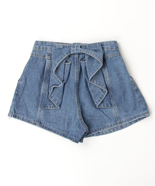 FUNdaysion(ファンデイション)の「バックリボンショートパンツ(その他パンツ・レディース・ブルー・S/M/L)」の6枚目の写真