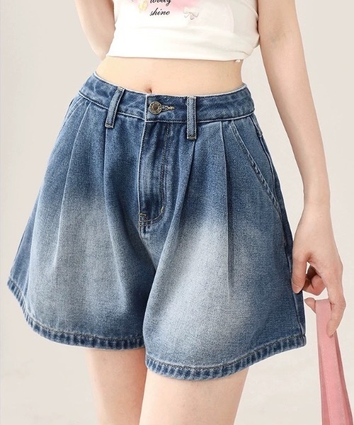 ハイウエストショートパンツ バックリボンデザイン 5052805 セール】バックリボンショートパンツ（その他パンツ