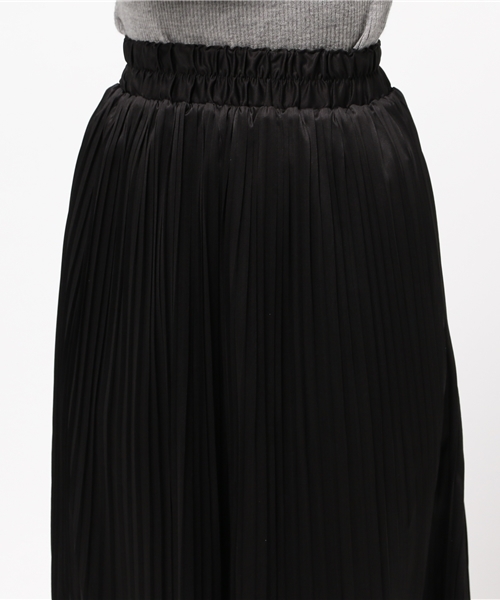 Kastane(カスタネ)の「プリーツSK(EC)(スカート・レディース・ライトグレー/ブラック/オレンジ/レッド・FREE)」の11枚目の写真