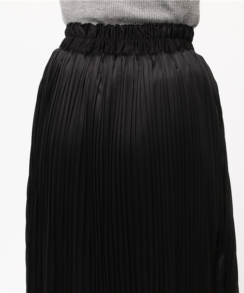 Kastane(カスタネ)の「プリーツSK(EC)(スカート・レディース・ライトグレー/ブラック/オレンジ/レッド・FREE)」の12枚目の写真