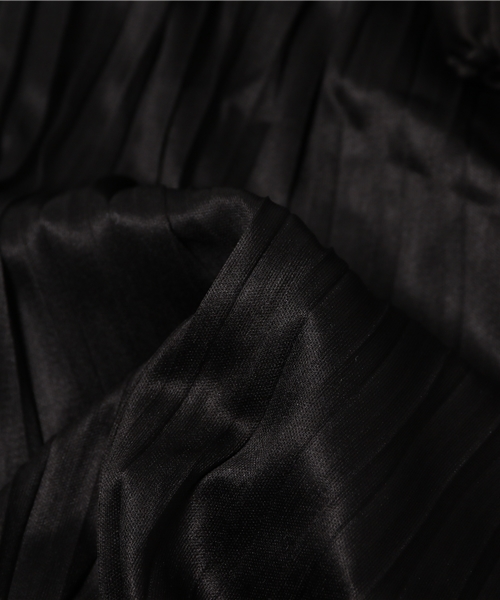 Kastane(カスタネ)の「プリーツSK(EC)(スカート・レディース・ライトグレー/ブラック/オレンジ/レッド・FREE)」の7枚目の写真