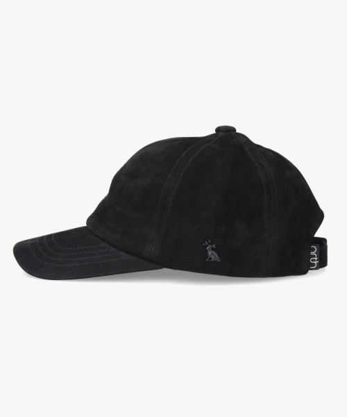 arth(アース)の「arth Nubuck Leather Cap / アース(キャップ・メンズ・ブラック/ブラウン・57~59cm)」の7枚目の写真