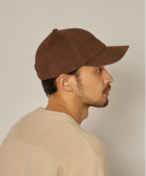 arth(アース)の「arth Nubuck Leather Cap / アース(キャップ・メンズ・ブラック/ブラウン・57~59cm)」の15枚目の写真