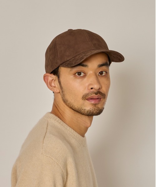 arth(アース)の「arth Nubuck Leather Cap / アース(キャップ・メンズ・ブラック/ブラウン・57~59cm)」の16枚目の写真