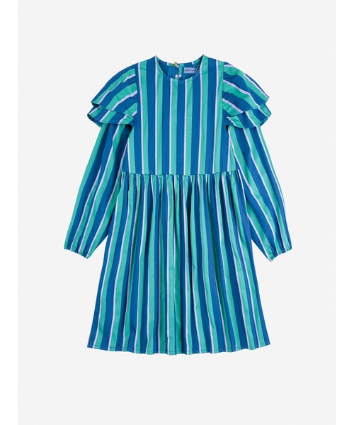 ※モーリー【BOBO CHOSES】ボボショーズ ワンピース 8-9y Striped woven dress（ワンピース）｜BOBO CHOSES（ボボショーズ