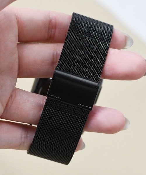 Fun & Daily（ファンアンドデイリー）の「Apple watch Band / ステンレススチール / Stainless（デジタル腕時計・メンズ・ゴールド/ピンクゴールド/シルバー/ブラック・A/B）」の16枚目の写真