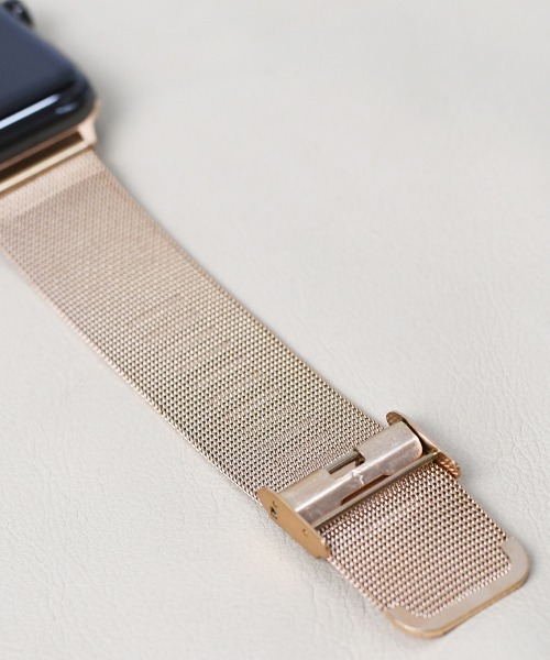 Fun & Daily（ファンアンドデイリー）の「Apple watch Band / ステンレススチール / Stainless（デジタル腕時計・メンズ・ゴールド/ピンクゴールド/シルバー/ブラック・A/B）」の21枚目の写真