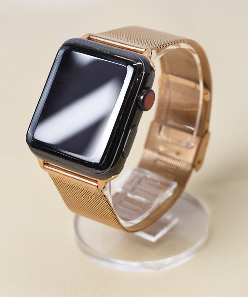 Fun & Daily（ファンアンドデイリー）の「Apple watch Band / ステンレススチール / Stainless（デジタル腕時計・メンズ・ゴールド/ピンクゴールド/シルバー/ブラック・A/B）」の6枚目の写真
