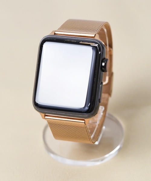Fun & Daily（ファンアンドデイリー）の「Apple watch Band / ステンレススチール / Stainless（デジタル腕時計・メンズ・ゴールド/ピンクゴールド/シルバー/ブラック・A/B）」の7枚目の写真