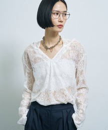 Lace hoodie / レースフーディー