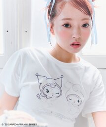 sanrio | メロクロキラキラTシャツ(Tシャツ/カットソー)