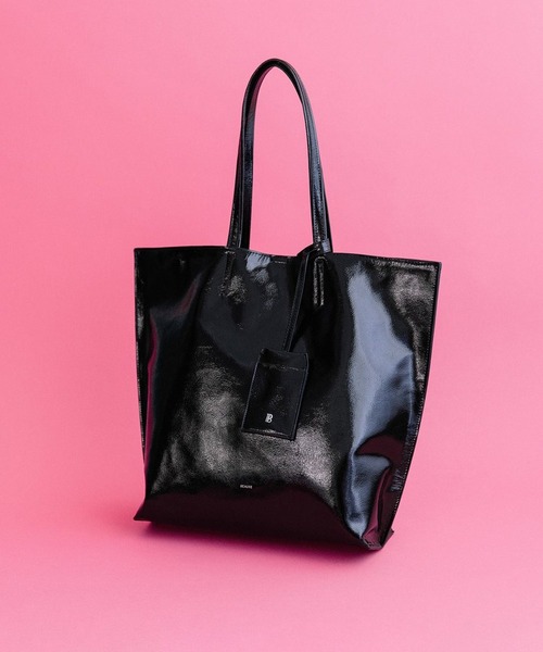 Beau're(ヴュレ)の「【BEAURE】カウレザー A4トートバッグ B-25420※(トートバッグ・レディース・ブラック/ベージュ/ブラウン・FREE)」の8枚目の写真
