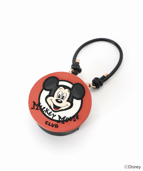 【新品未使用】スピックアンドスパン　別注　ミッキーキーホルダーポーチ　チャーム WIFFLE / ウィッフル 別注ミッキーキーホルダーポーチ（キー
