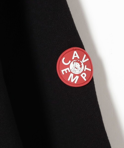 C.E（シーイー）の「C.E / SOLID LOOSE CREW NECK BLACK（スウェット・メンズ・ブラック・LARGE/X-LARGE/MEDIUM）」の4枚目の写真