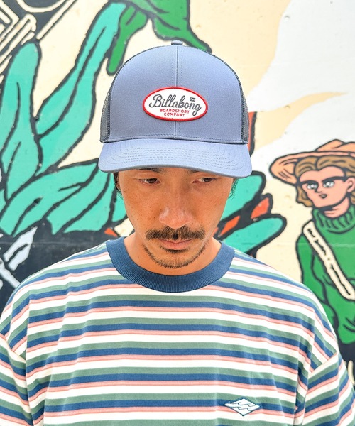 BILLABONG(ビラボン)の「BILLABONG メンズ 24A551506-WALLED TRU キャップ 【2025年秋冬モデル】/ビラボンオーバルロゴワッペンキャップ(帽子)(キャップ・メンズ・パープル系その他・FREE)」の12枚目の写真