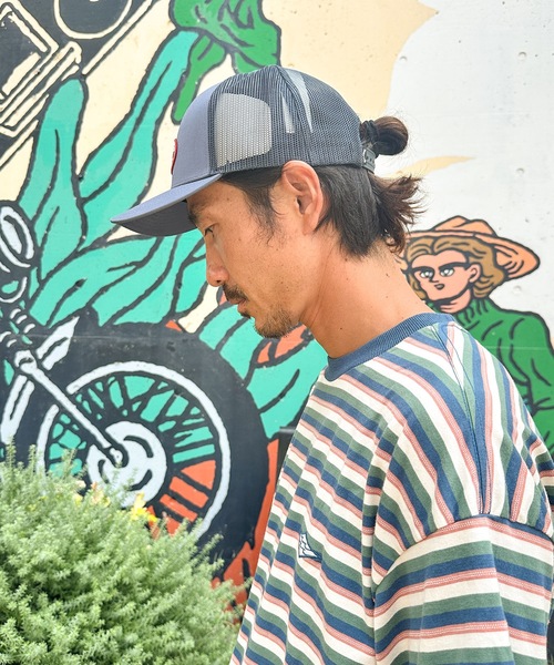 BILLABONG(ビラボン)の「BILLABONG メンズ 24A551506-WALLED TRU キャップ 【2025年秋冬モデル】/ビラボンオーバルロゴワッペンキャップ(帽子)(キャップ・メンズ・パープル系その他・FREE)」の13枚目の写真