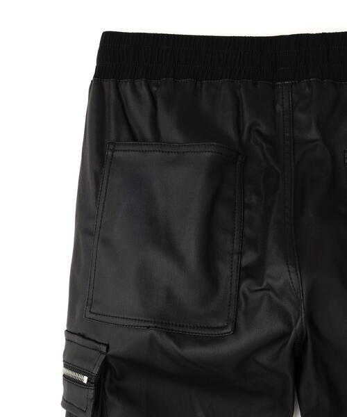 DANKE SCHON(ダンケシェーン)の「DankeSchon/ダンケシェーン/COATING FLAPCARGO(カーゴパンツ・レディース・ブラック・L/XL/S/M)」の11枚目の写真