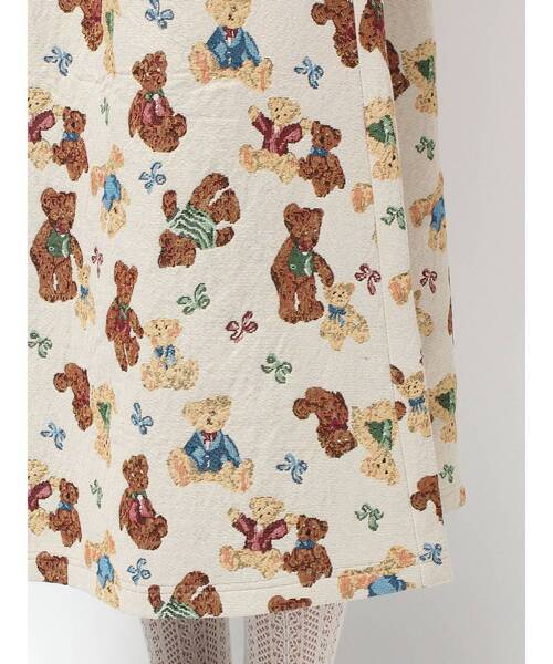 merry jenny bear and bear ジャガードジャンスカ セール】bear and bearジャガードジャンスカ（ジャンパースカート
