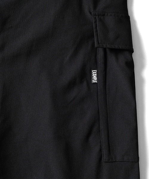 EXAMPLE（エグザンプル）の「EXAMPLE AIR CARGO SIDE BUTTONS PANTS（カーゴパンツ・メンズ・ブラック・XXL/XL/L/M）」の8枚目の写真