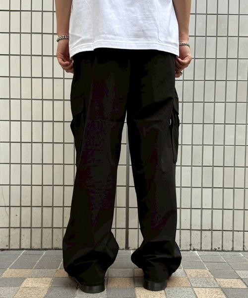 EXAMPLE（エグザンプル）の「EXAMPLE AIR CARGO SIDE BUTTONS PANTS（カーゴパンツ・メンズ・ブラック・XXL/XL/L/M）」の14枚目の写真