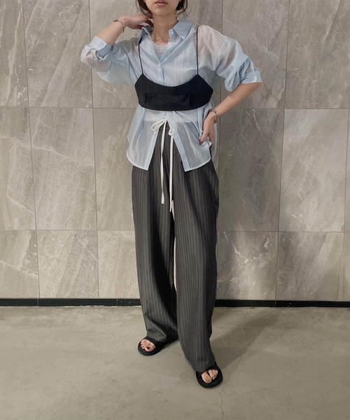 OPEN AESTHETIC ✧˖° ビスチェ付きシアートップス 2点セット OPEN AESTHETIC ✧˖° ビスチェ付きシアートップス 2点セット ビスチェ