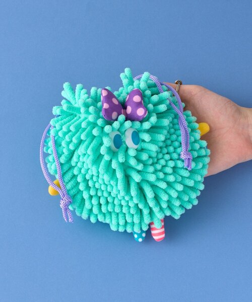 BIRTHDAY BAR（バースデイバー）の「MOJA！巾着（ポーチ・レディース・ピンク/ミント/レモンイエロー・0）」の4枚目の写真